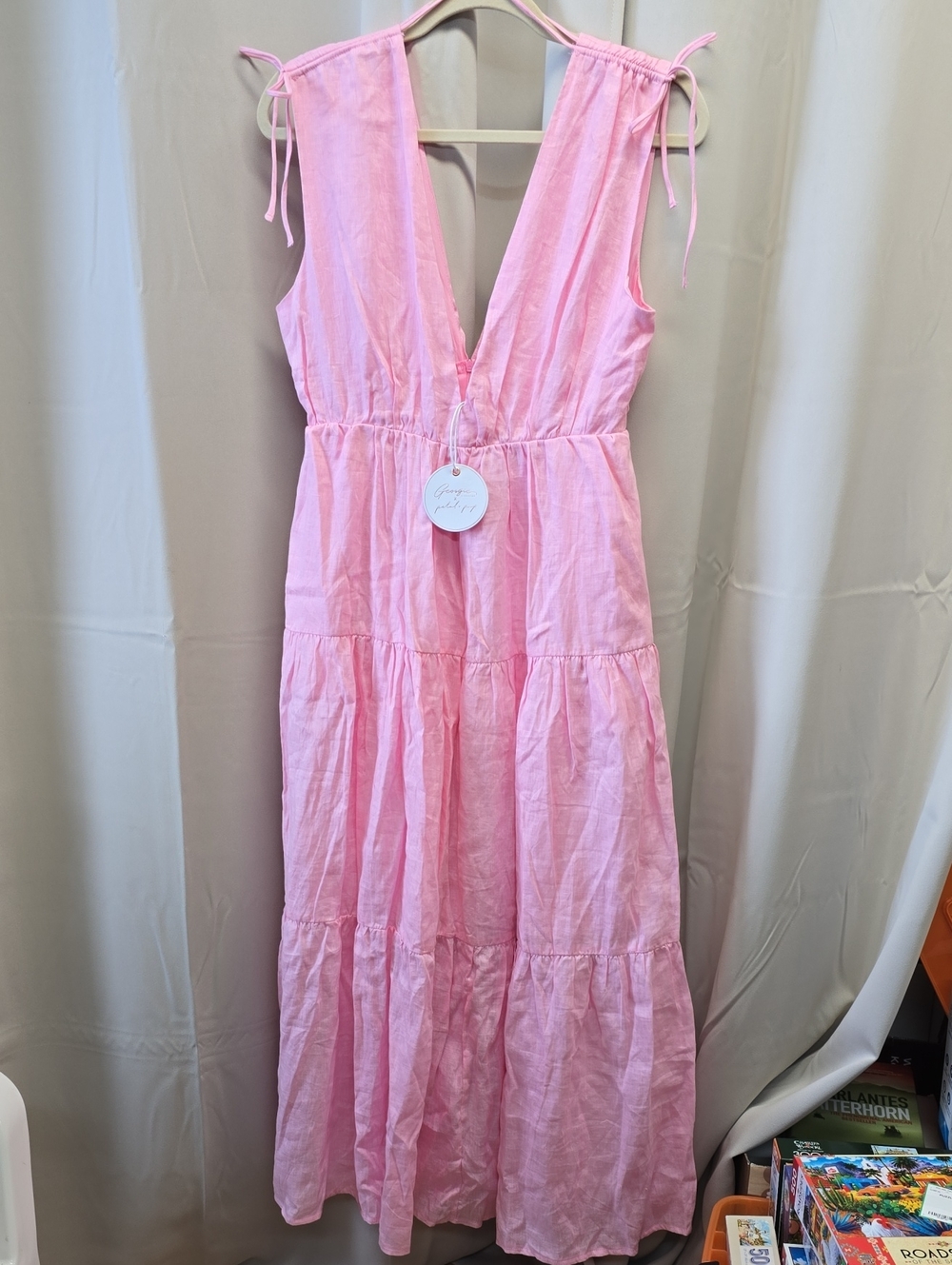 Petal & Pup Linen Dress